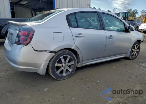 2012 Nissan Sentra 2.0 from USA, damaged, VIN 3N1AB6AP3CL772497